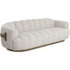 Tadeo Warm Brown / Dove Cream Sofa